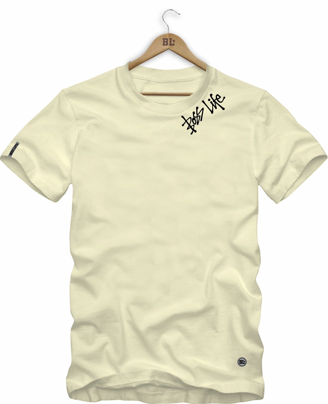 Camiseta Boss Life Signature Ink Tag