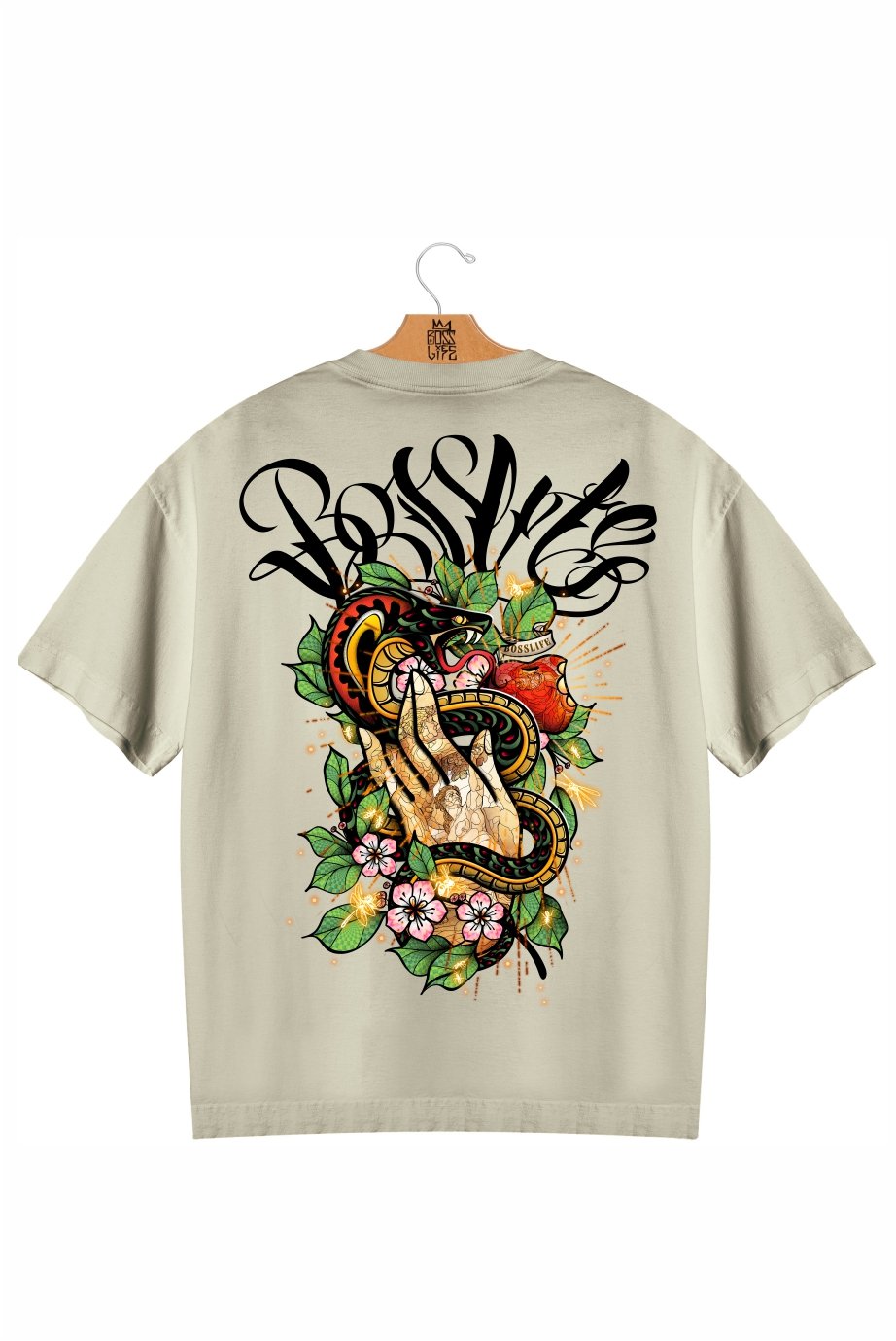 Camiseta Oversized The Fall Frente e Costas