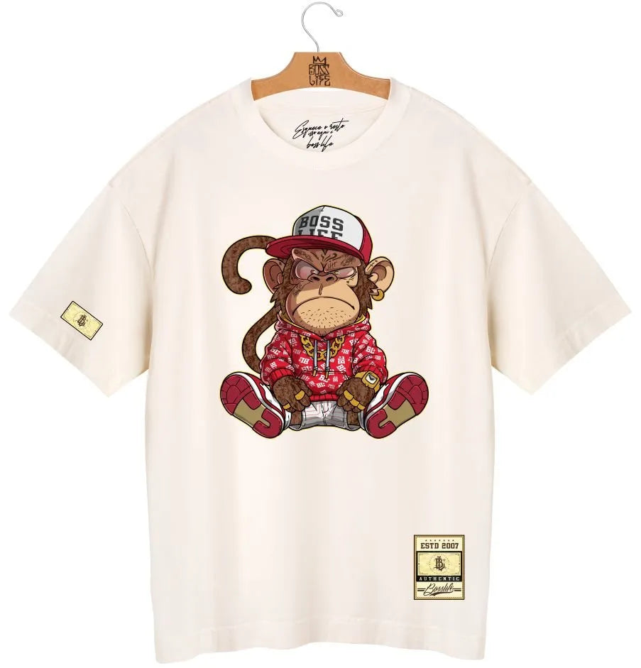 Camiseta Oversized Boss Life Style Kong