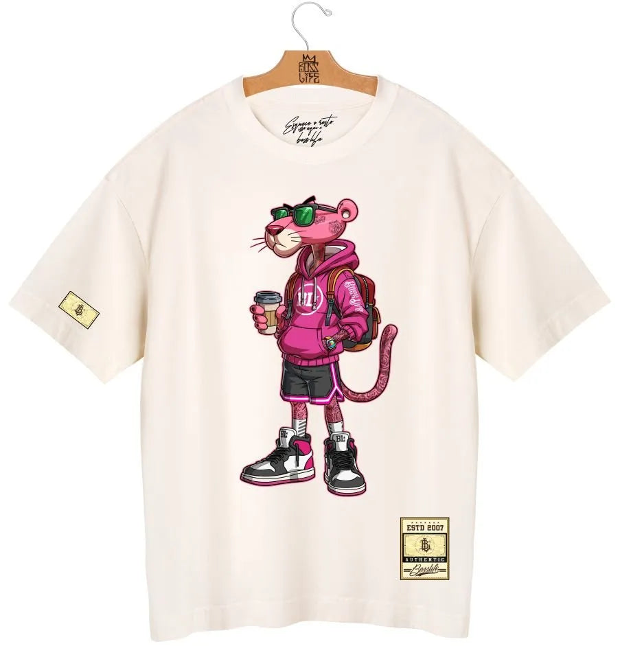 Camiseta Oversized Boss Life Style Panther