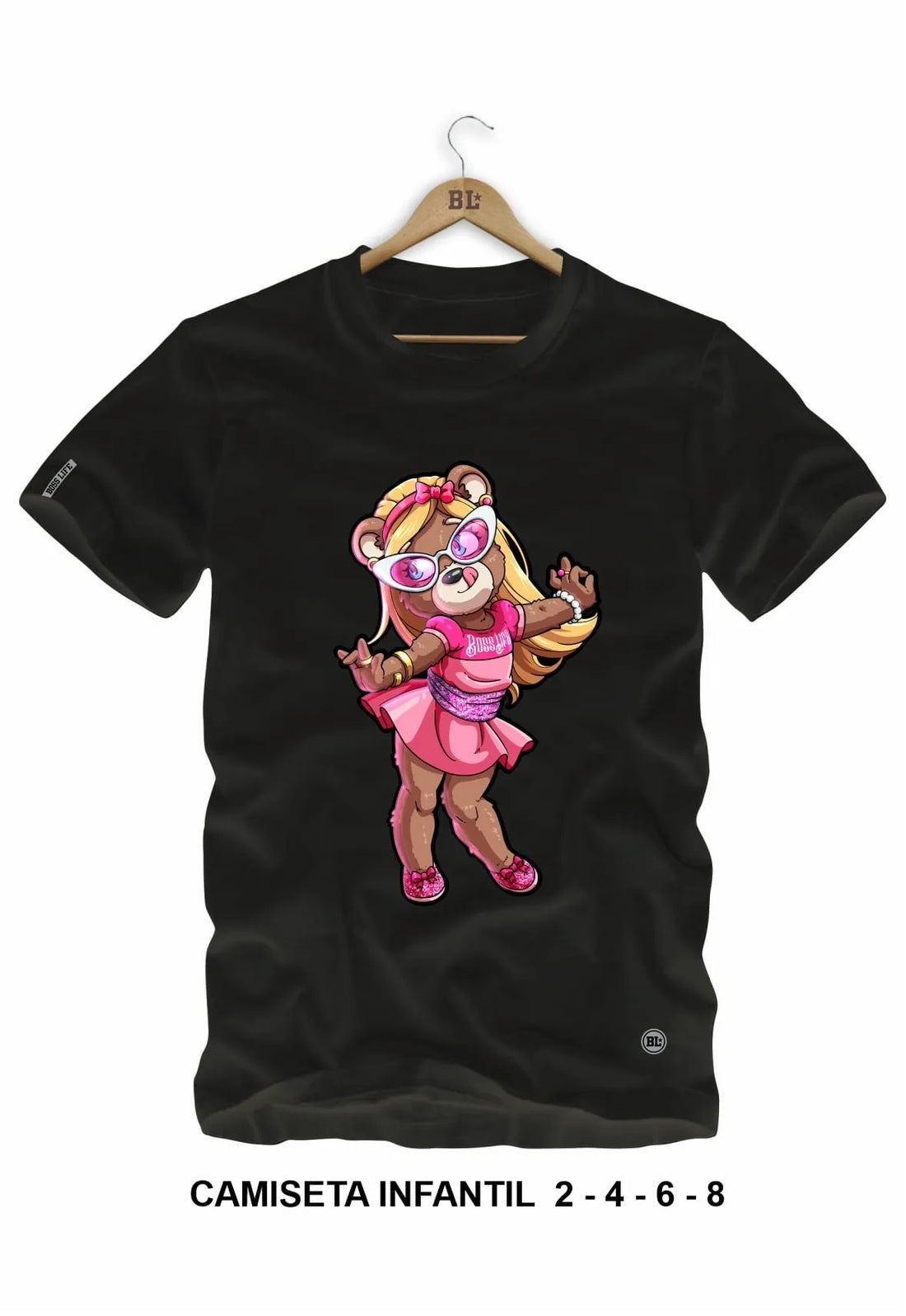 Camiseta Infantil Bear Doll