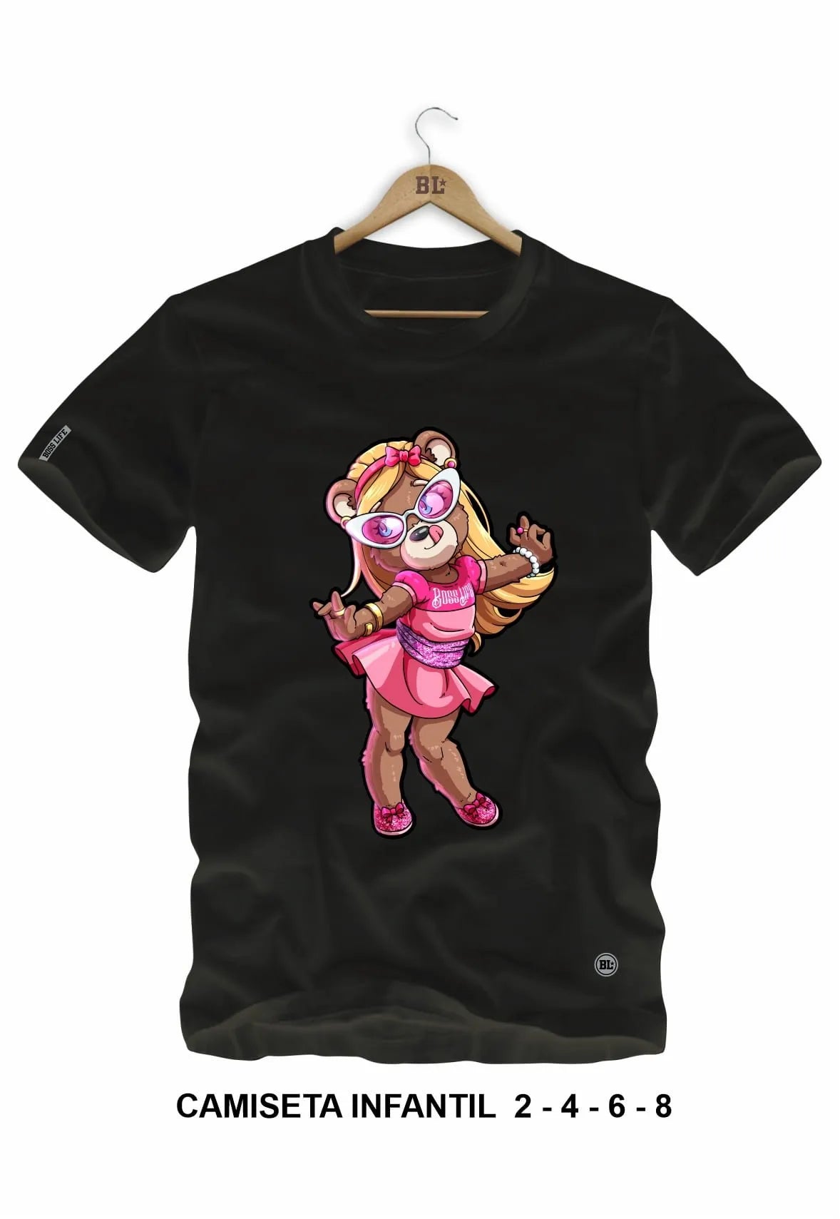 Camiseta Infantil Bear Doll