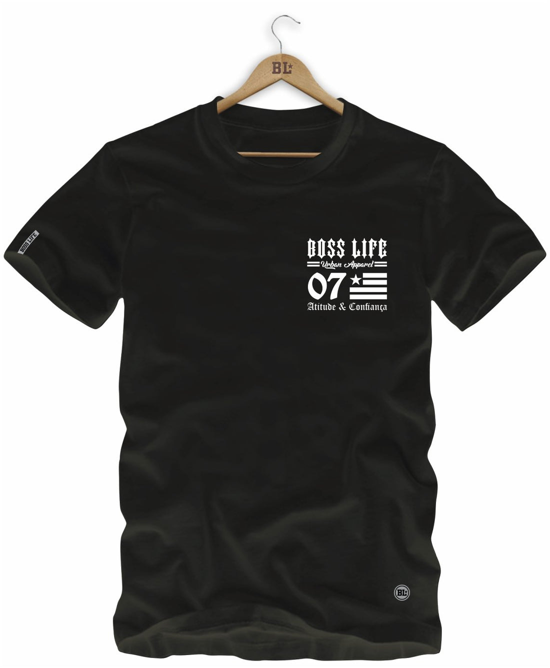 Camiseta Atitude e Confiança Frente e Costas