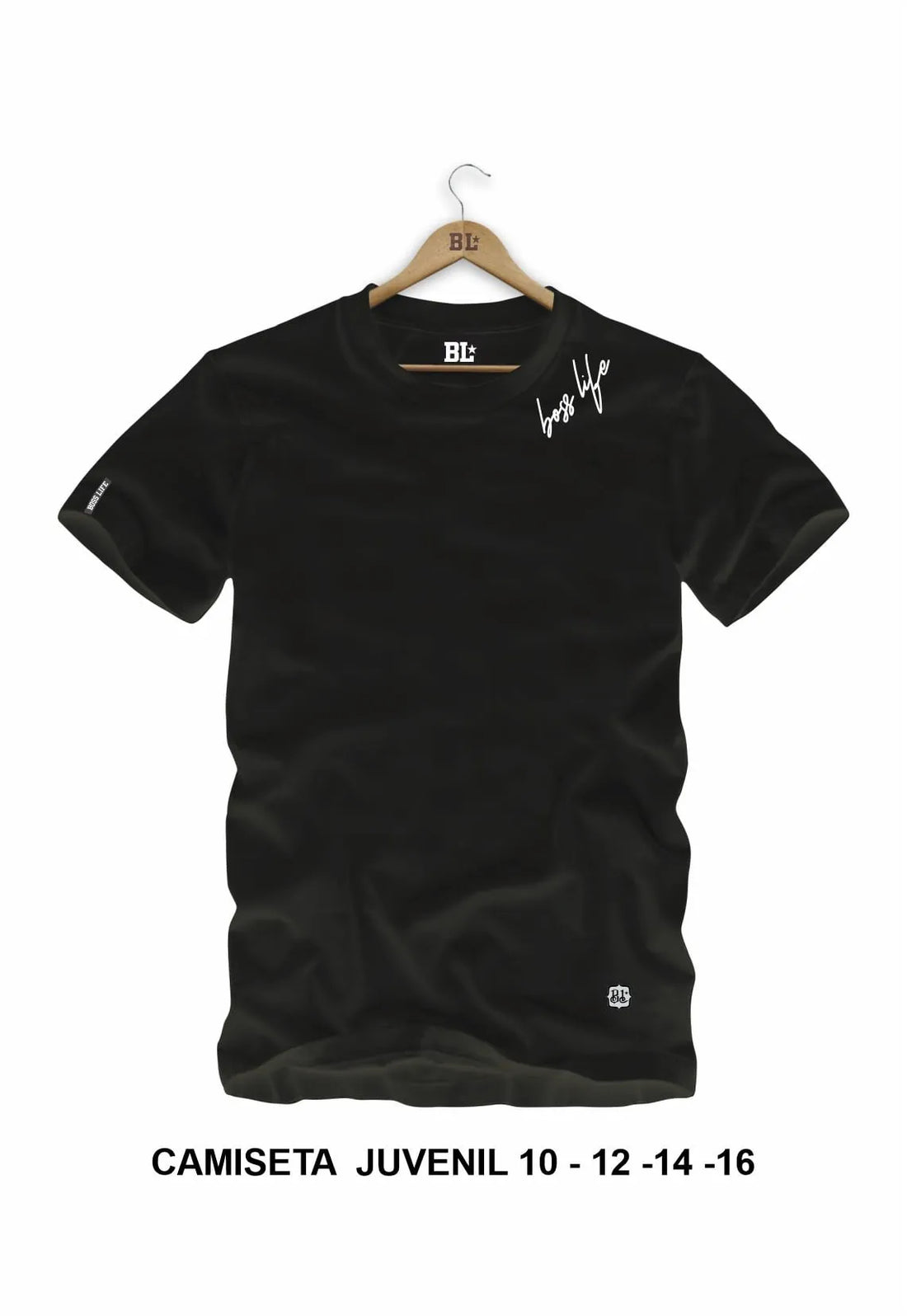Camiseta Juvenil Lettering 17