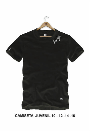 Camiseta Juvenil Lettering 17