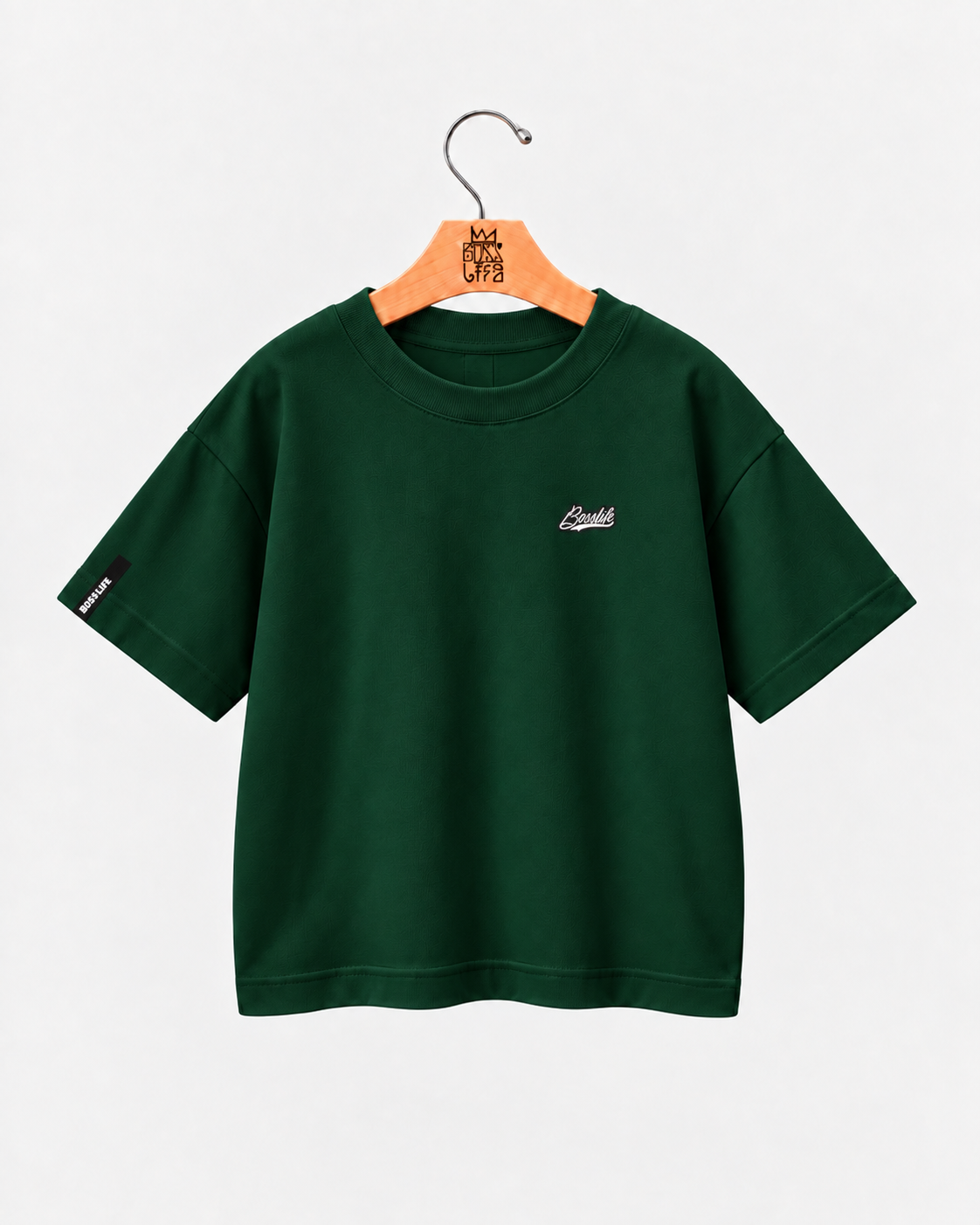 Camiseta Oversized Infantil Lisa Boss Life