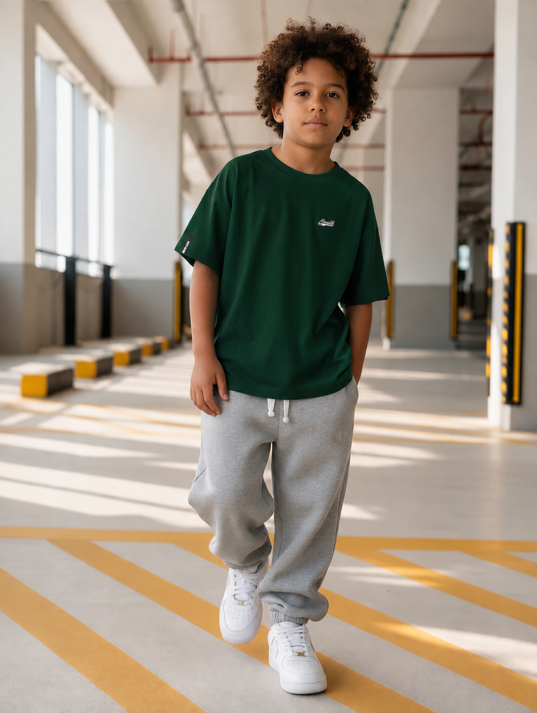 Camiseta Oversized Infantil Lisa Boss Life