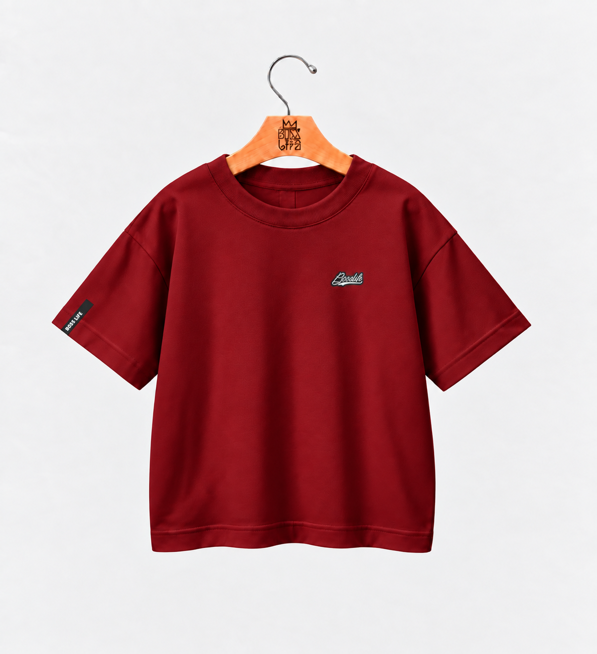 Camiseta Oversized Infantil Lisa Boss Life