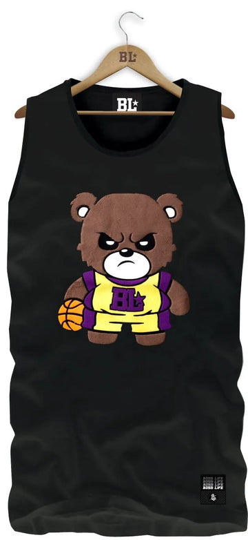 Regata Preta Bear Basket