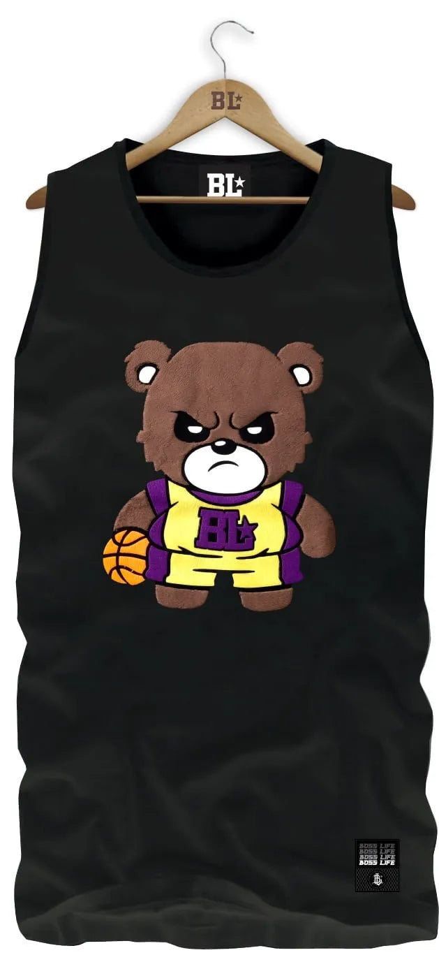 Regata Preta Bear Basket