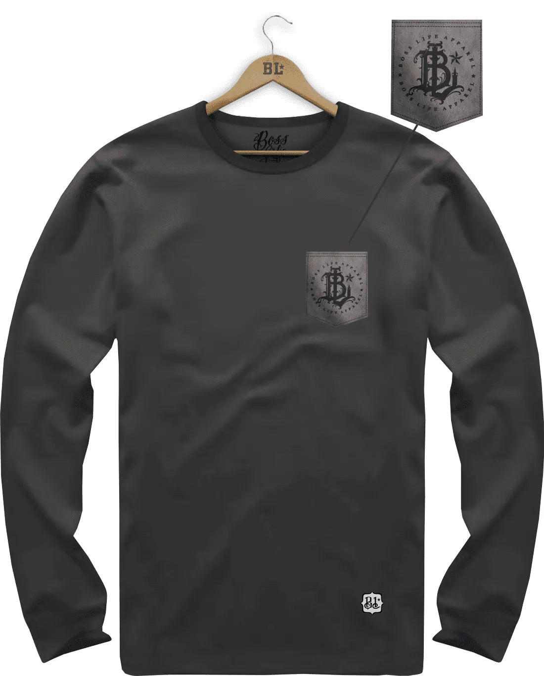 Camiseta Manga Longa Apparel Pocket