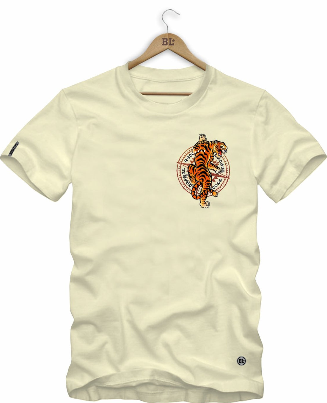 Camiseta Tigre Frente e Costas