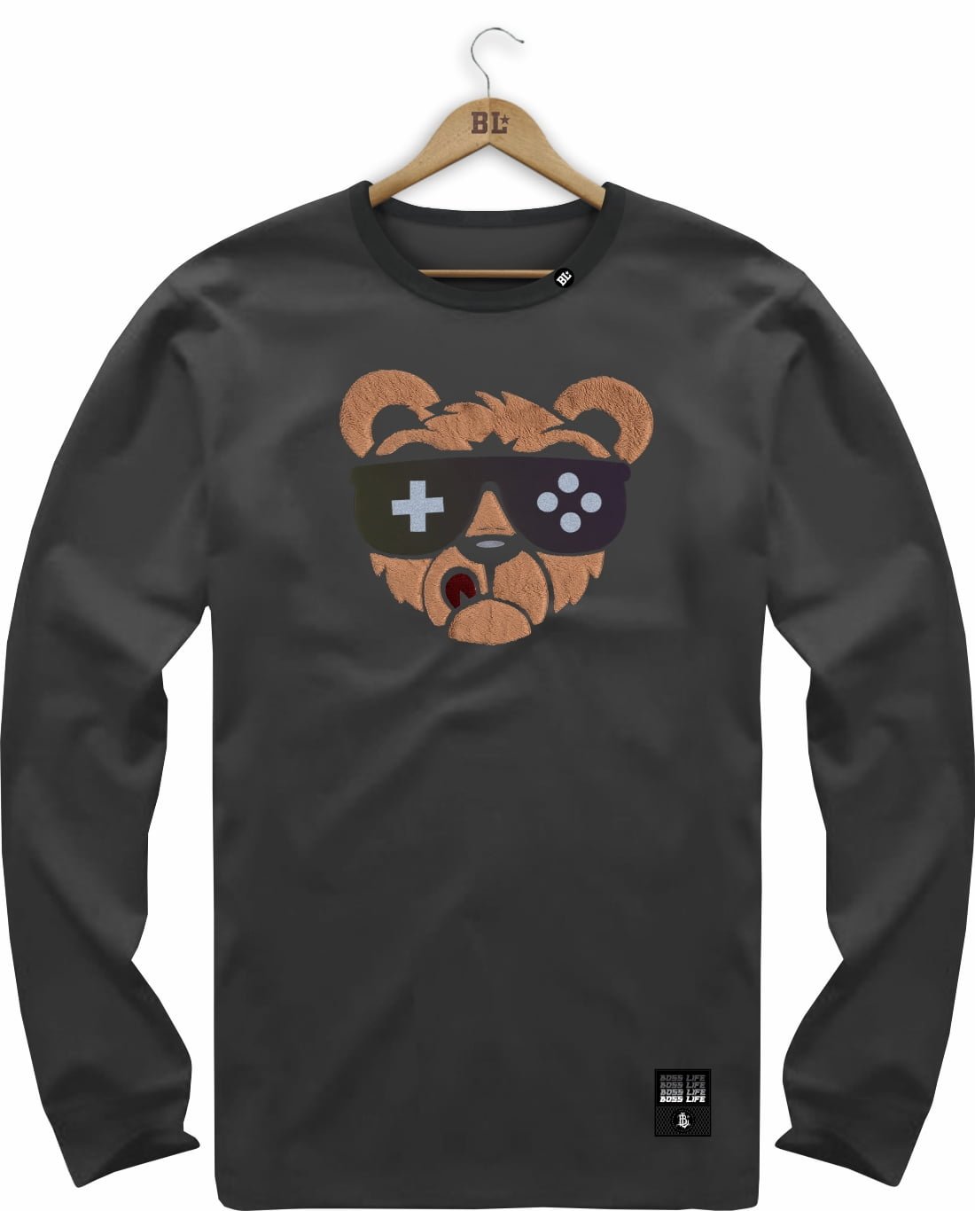 Camiseta Manga Longa Bear Bl Sunglass