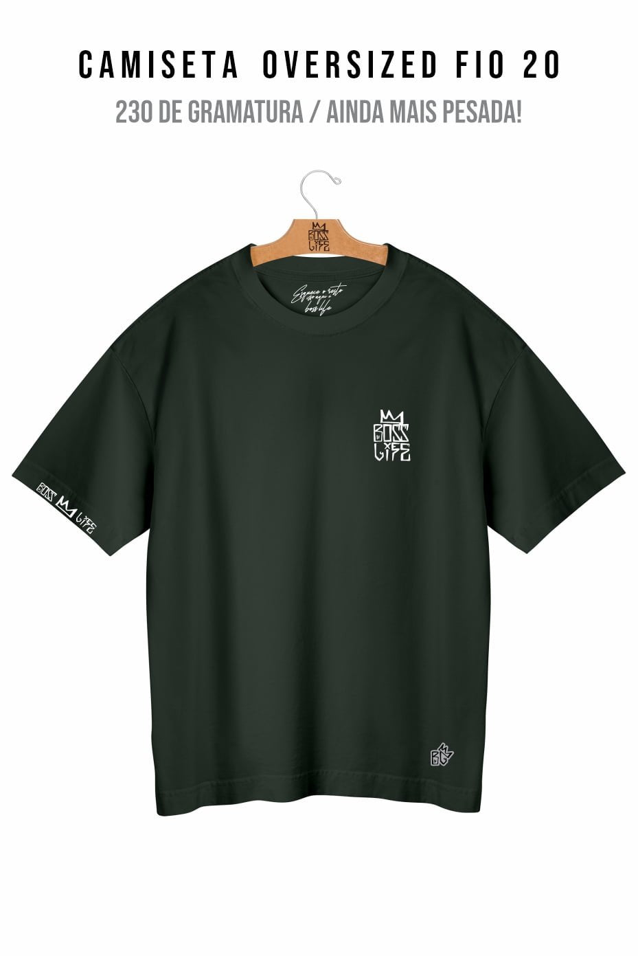 Camiseta Oversized New Crown
