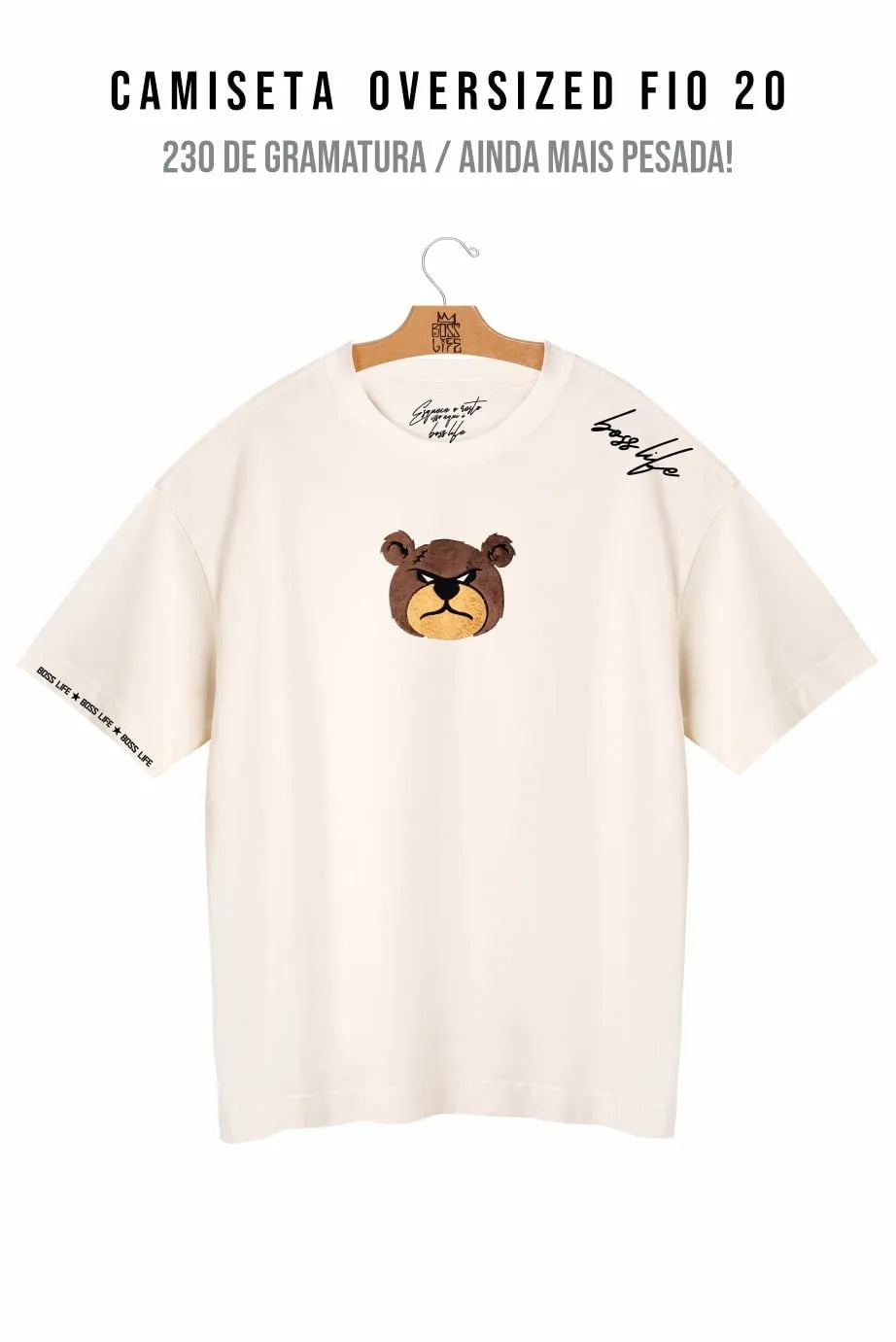 Camiseta Oversized Mini Scar