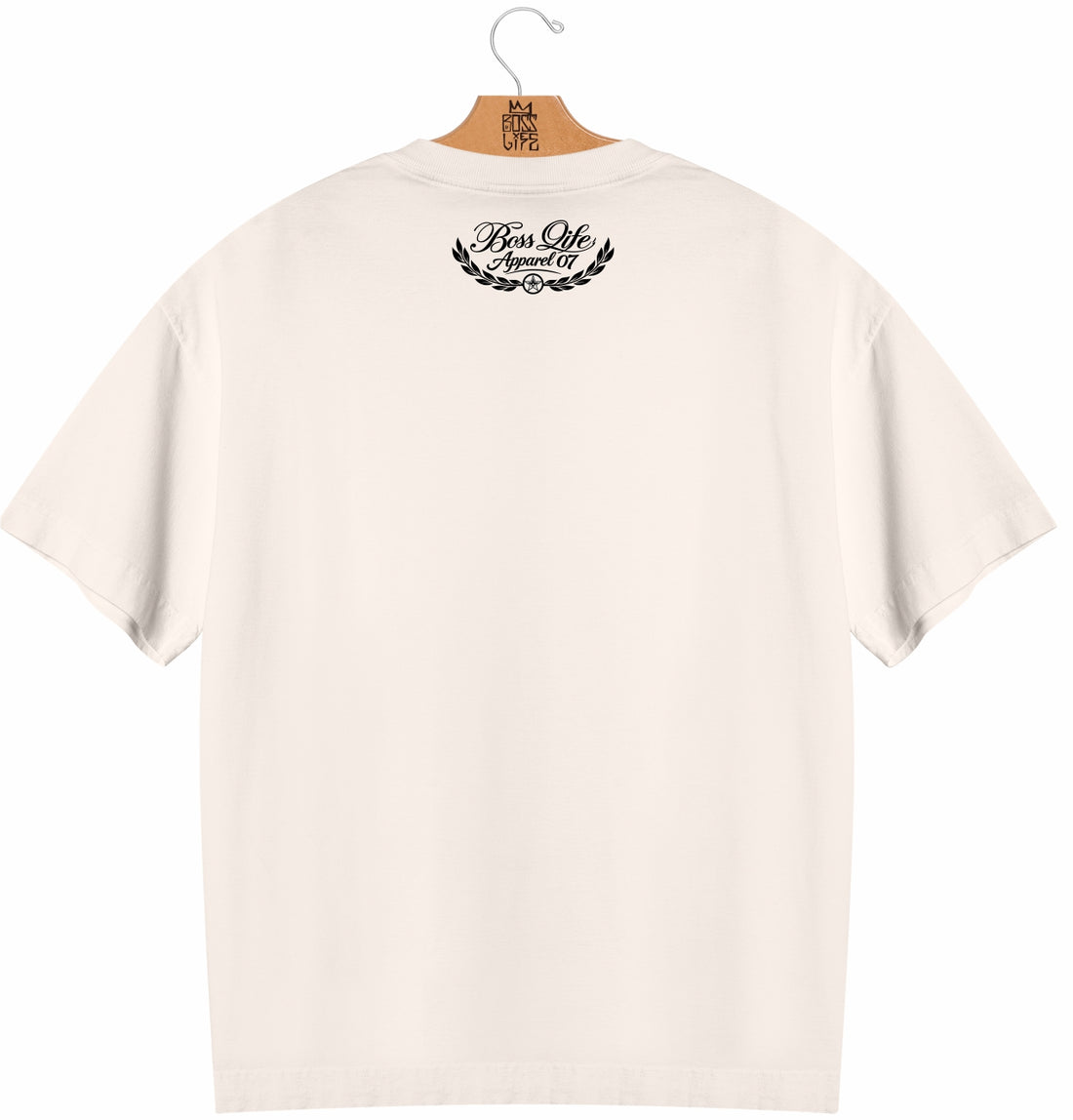 Camiseta Oversized Chicago Boss Life Basket - Off White Costas