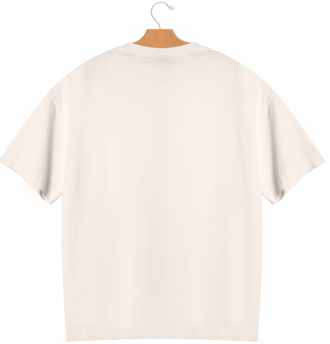 Camiseta Oversized Boss Life Signature - Off White