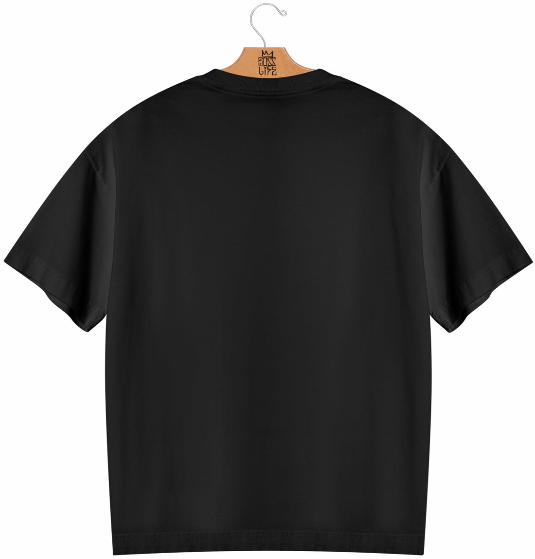 Camiseta Oversized Boss Life Wild Style - Preto