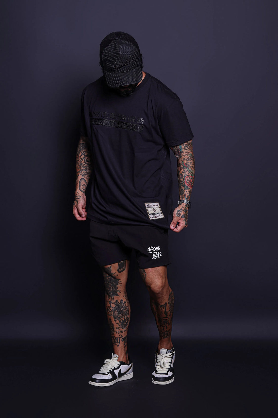 Camiseta Bl Line Bl Black