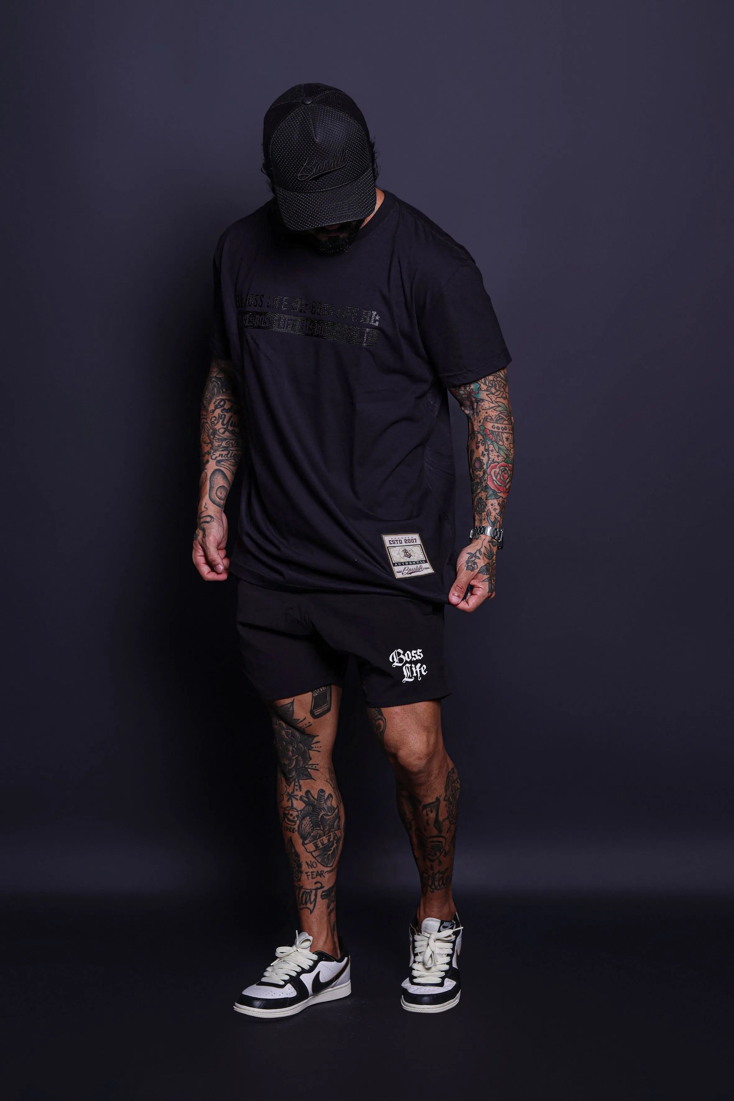 Camiseta Bl Line Bl Black