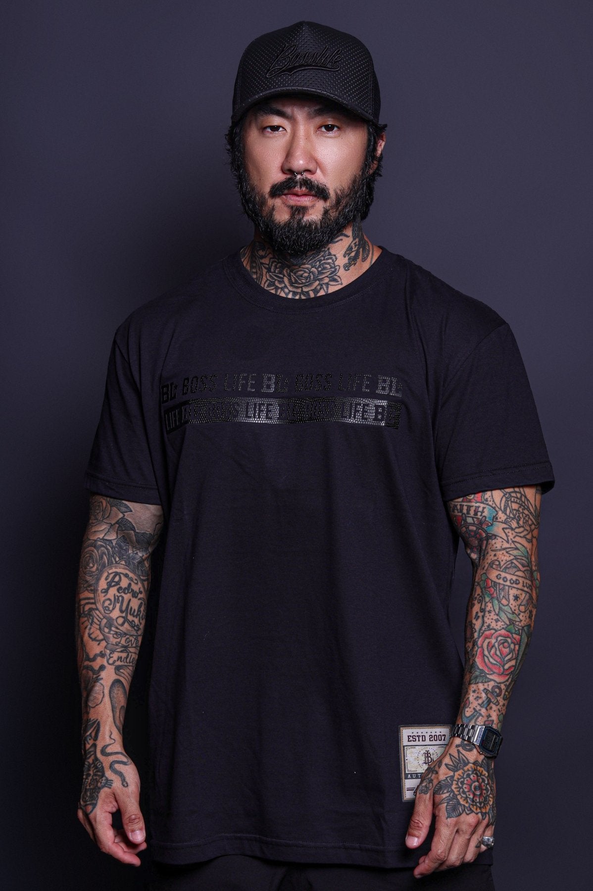 Camiseta Bl Line Bl Black