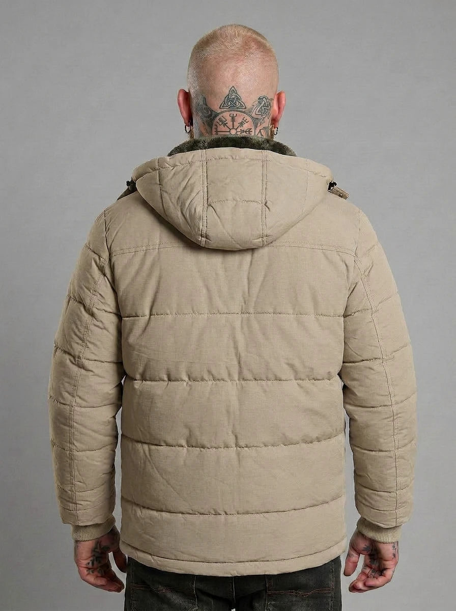 Bomber Boss Life, Bege, costas, Boss Life