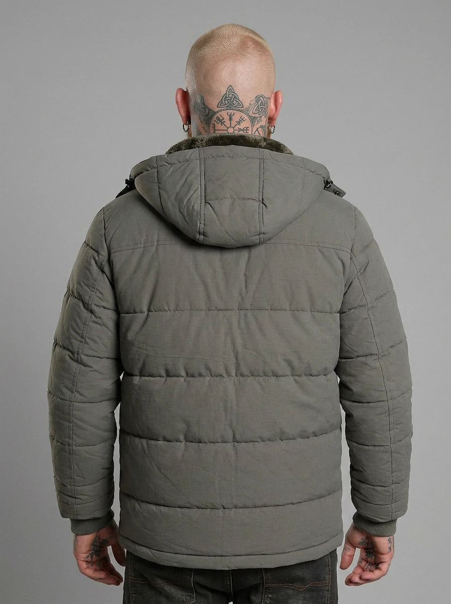 Bomber Boss Life, Verde, costas, Boss Life