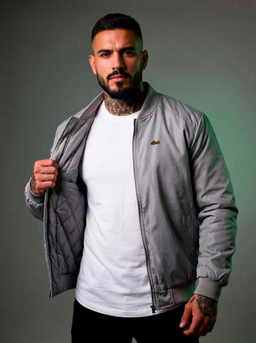 Jaqueta Sarja Boss Life Grisalho - Vista Frente