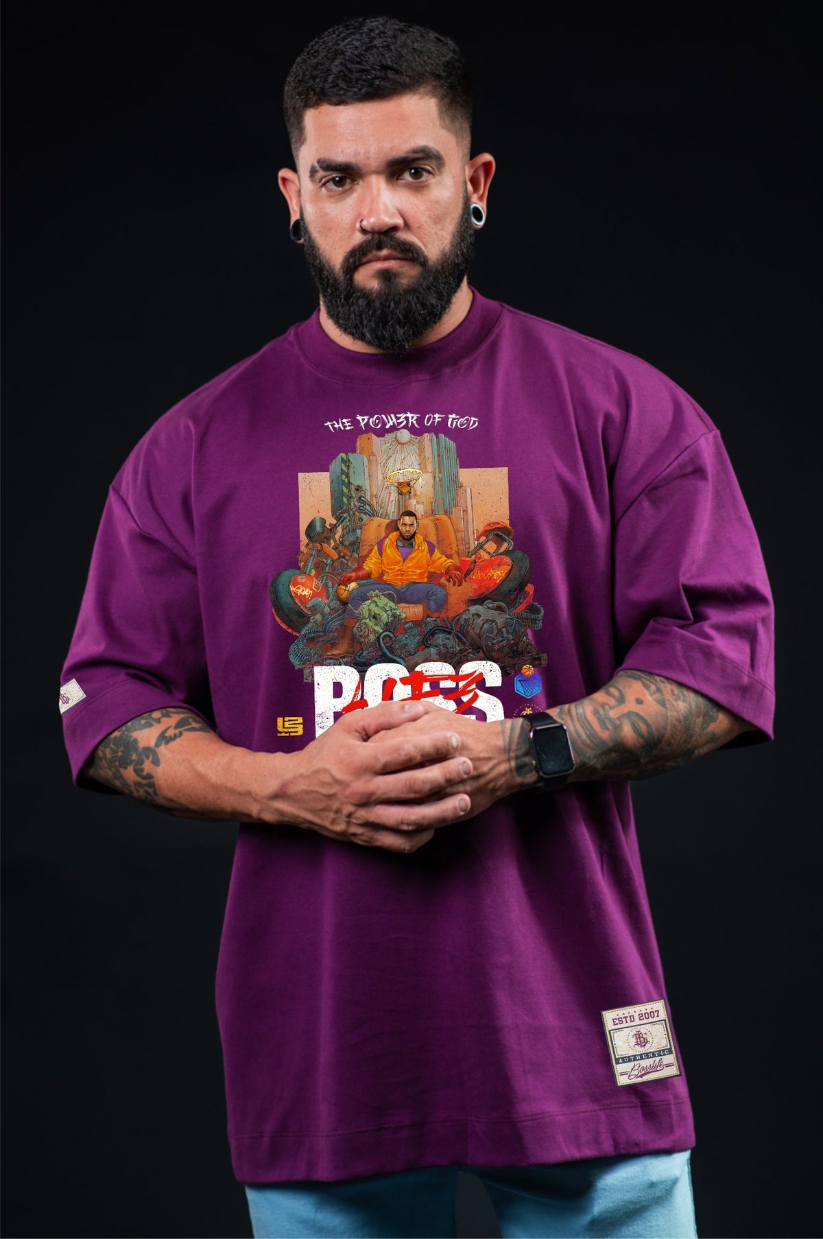 Camiseta Oversized Boss Moves