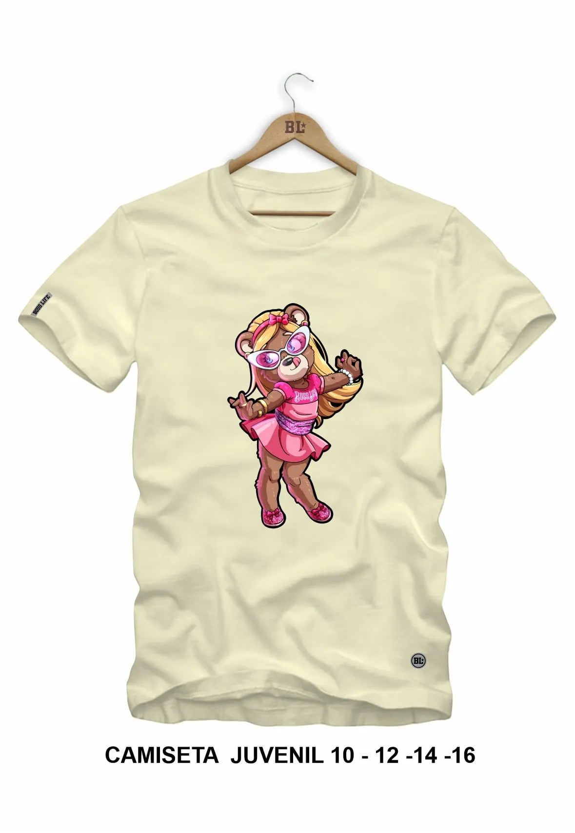 Camiseta Juvenil Bear Doll