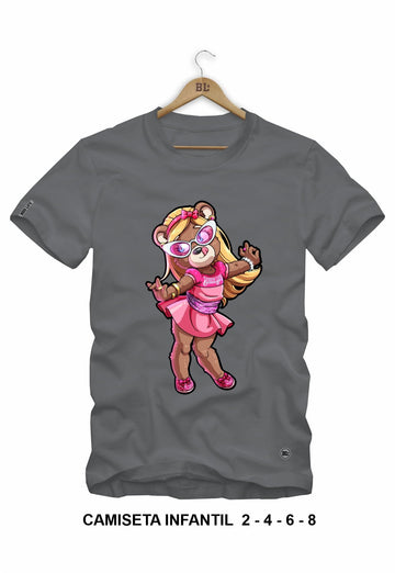 Camiseta Infantil Bear Doll