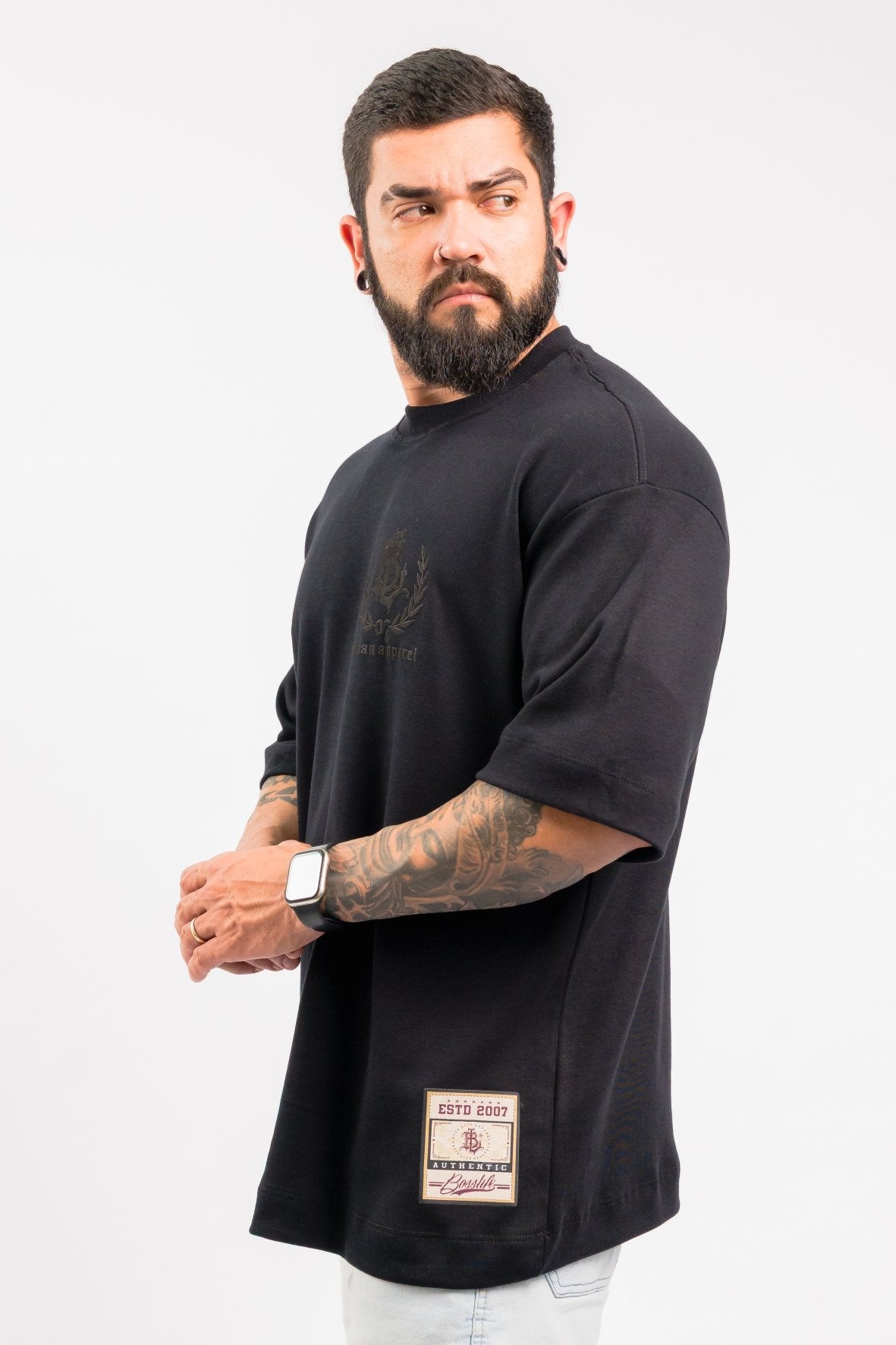 Camiseta Oversized Boss Life Urban Seal