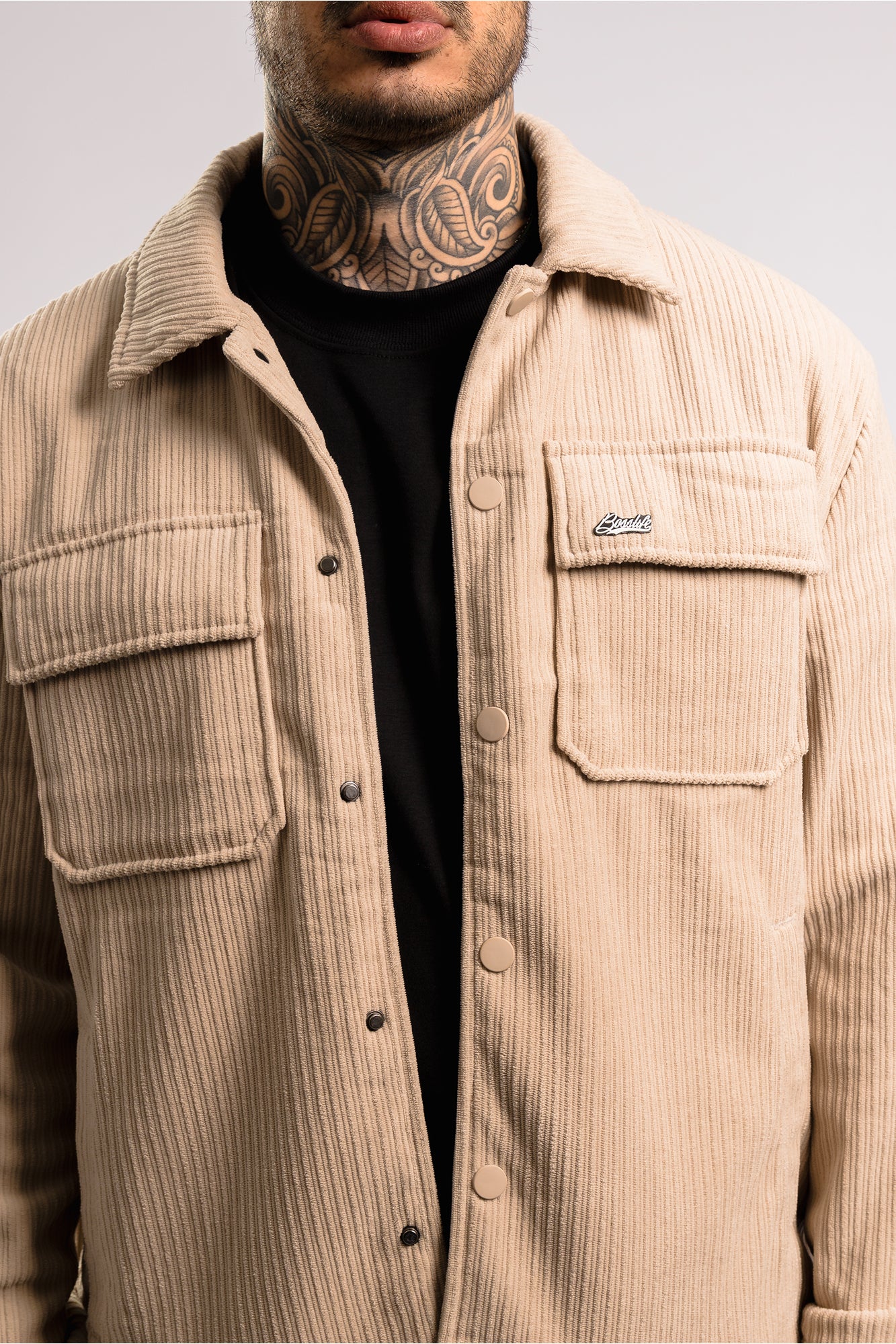 Camisa Forrada Veludo Cotelê Boss Life