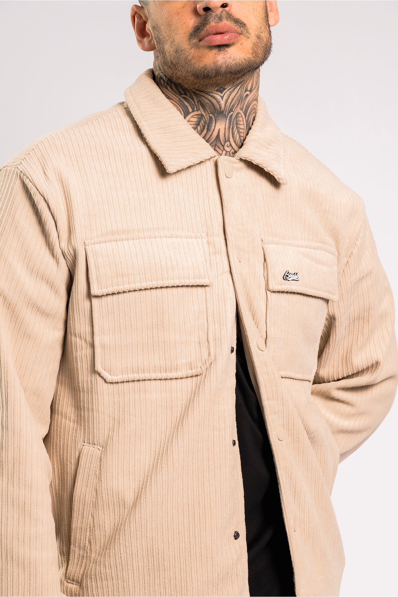 Camisa Forrada Veludo Cotelê Boss Life
