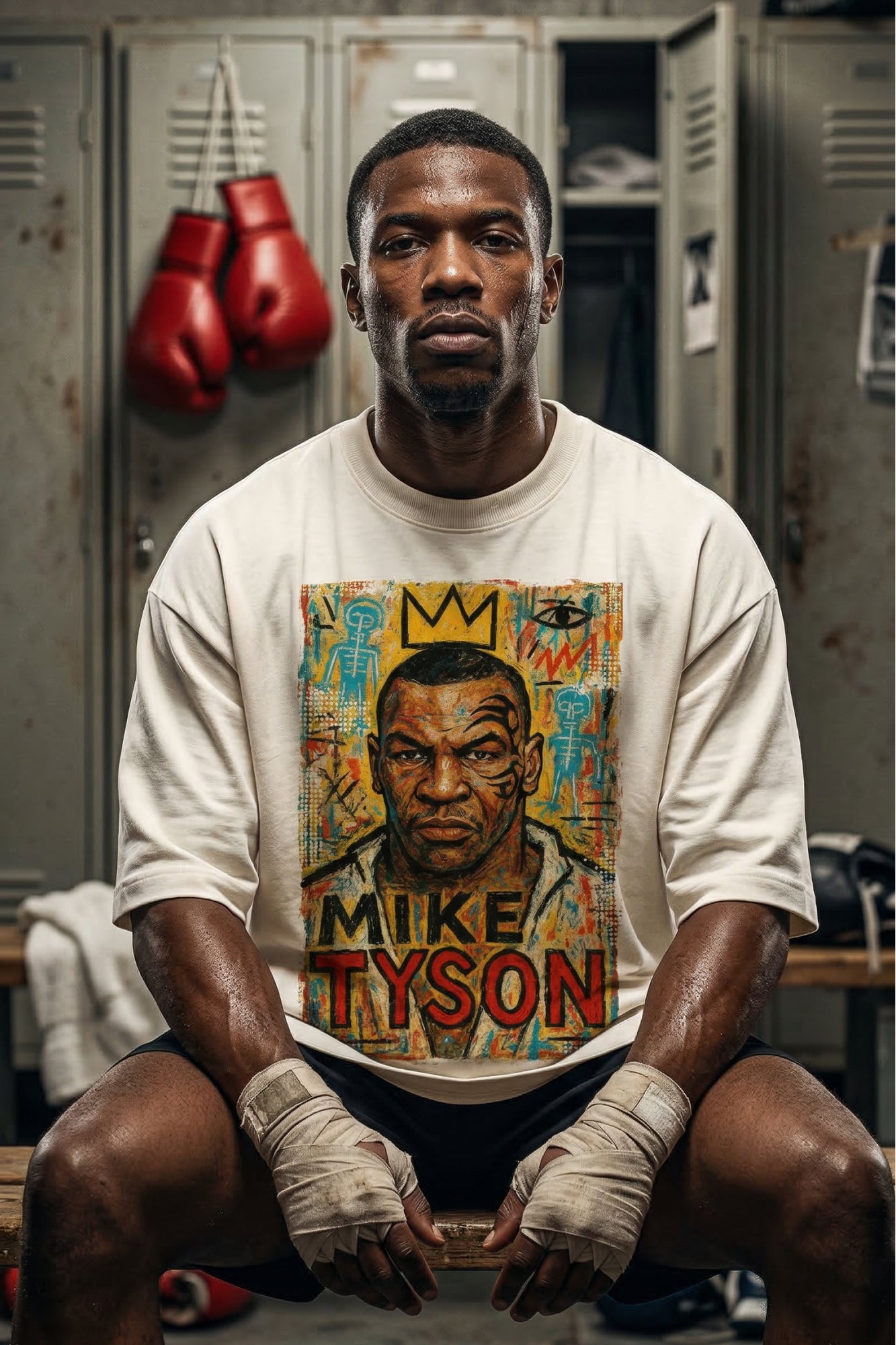 Camiseta Oversized Legends Iron Mike