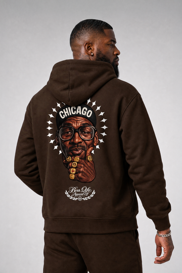 Moletom Chicago Apparel Boss Life Off White costas