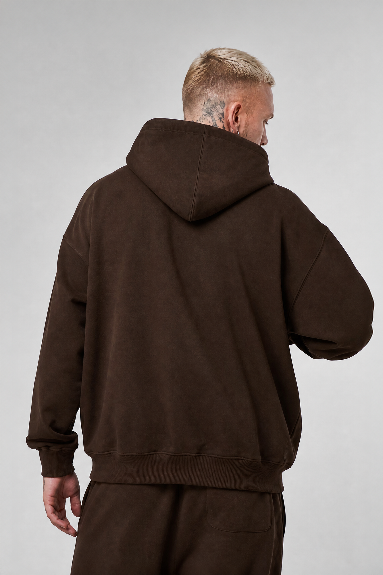 Moletom Chicago Boss Life Marrom — costas