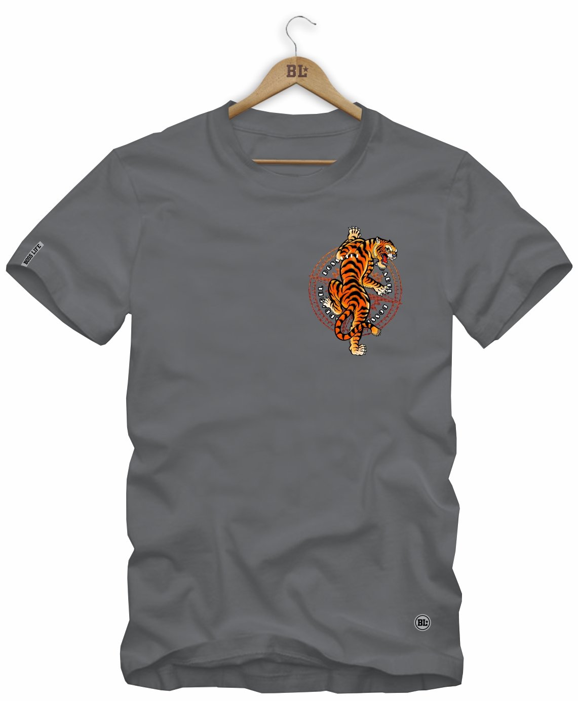 Camiseta Tigre Frente e Costas