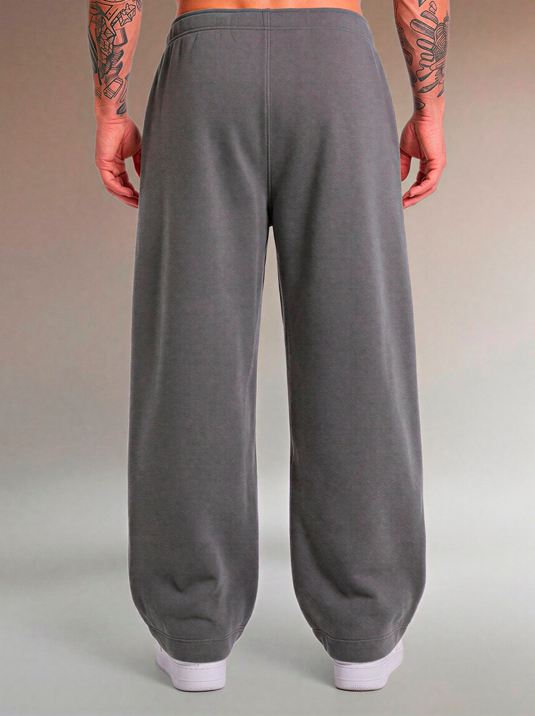Calça Moletom Boss Life Chumbo verso