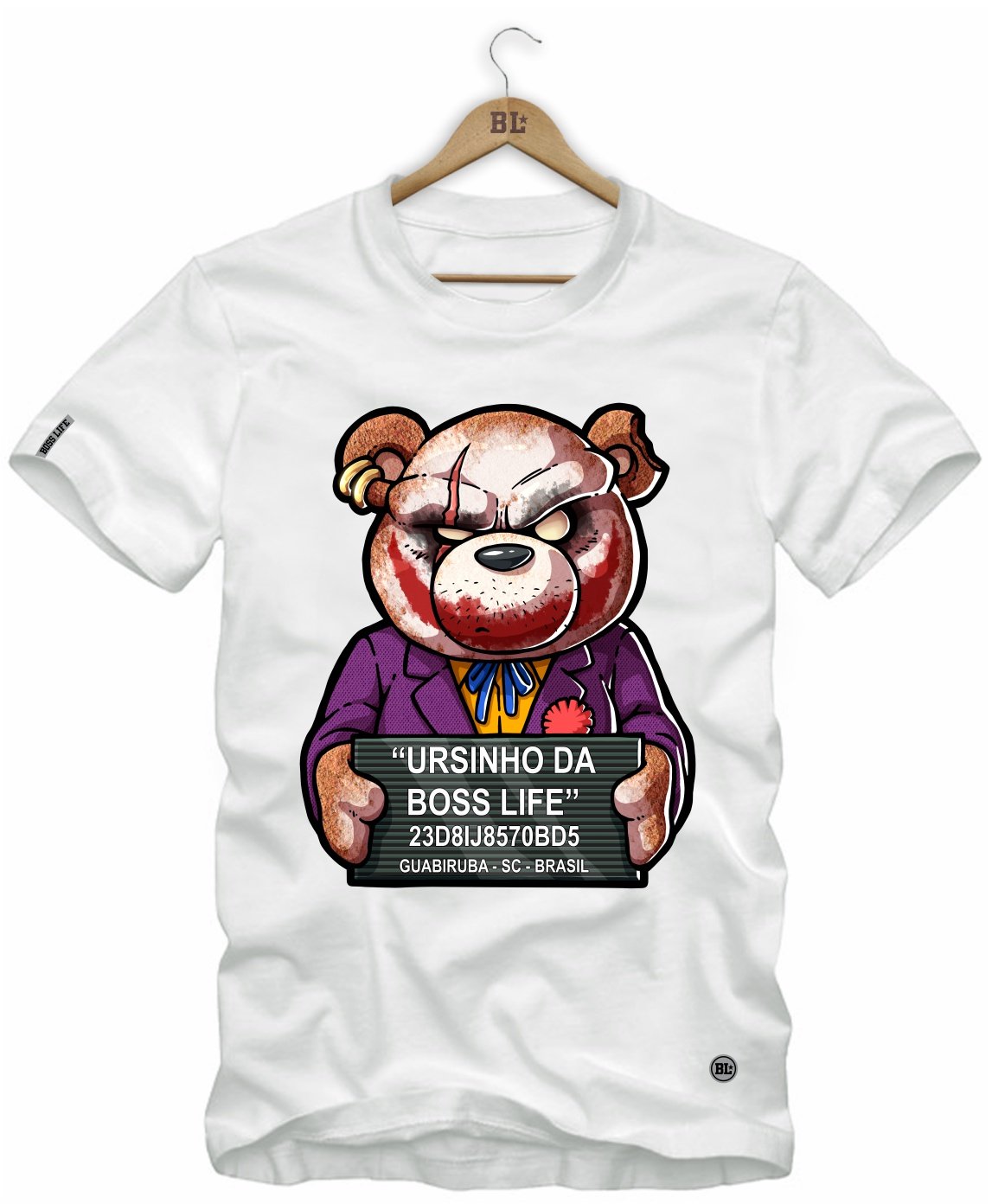 Camiseta Mugshot Bear