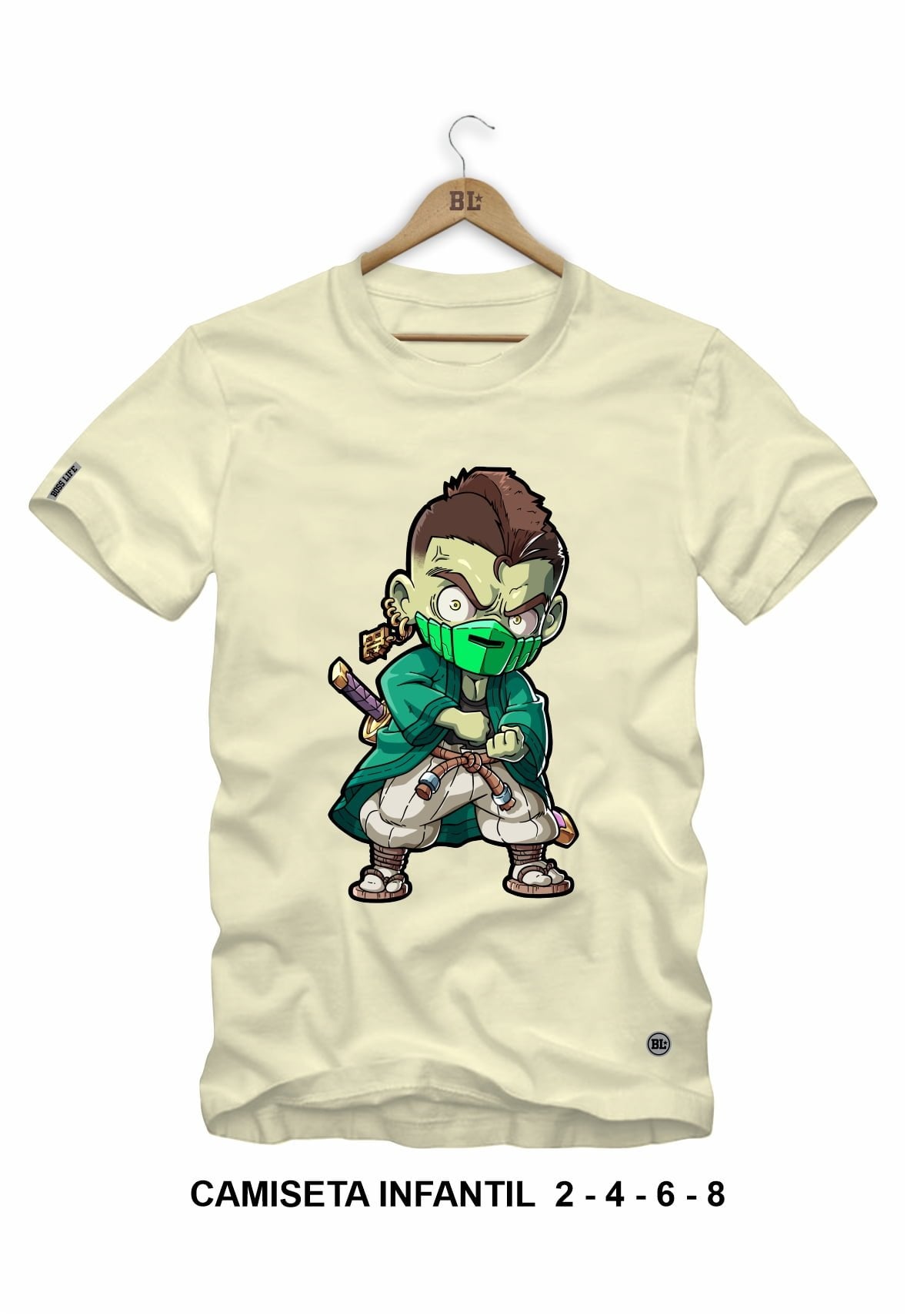 Camiseta Infantil Green Ninja 