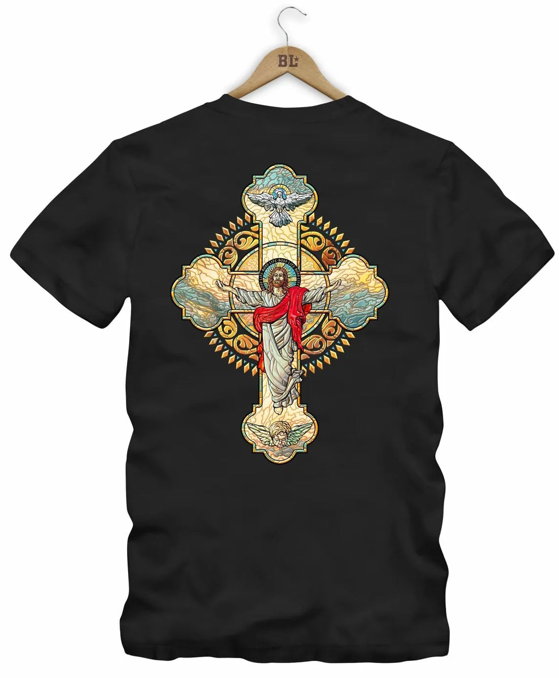 Camiseta Cristo Bl Faith Frente e Costas