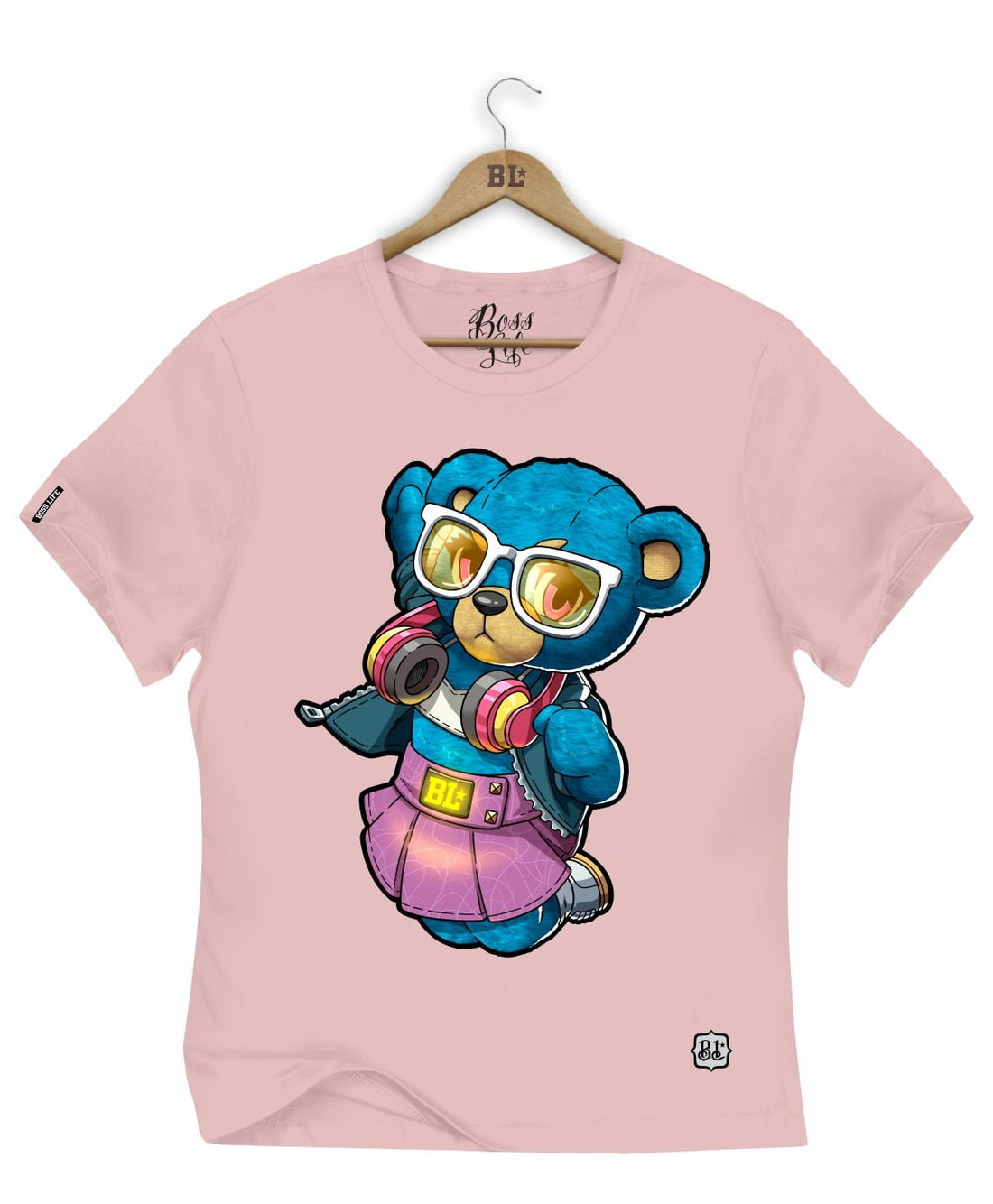 Camiseta Baby Look Blue Bear