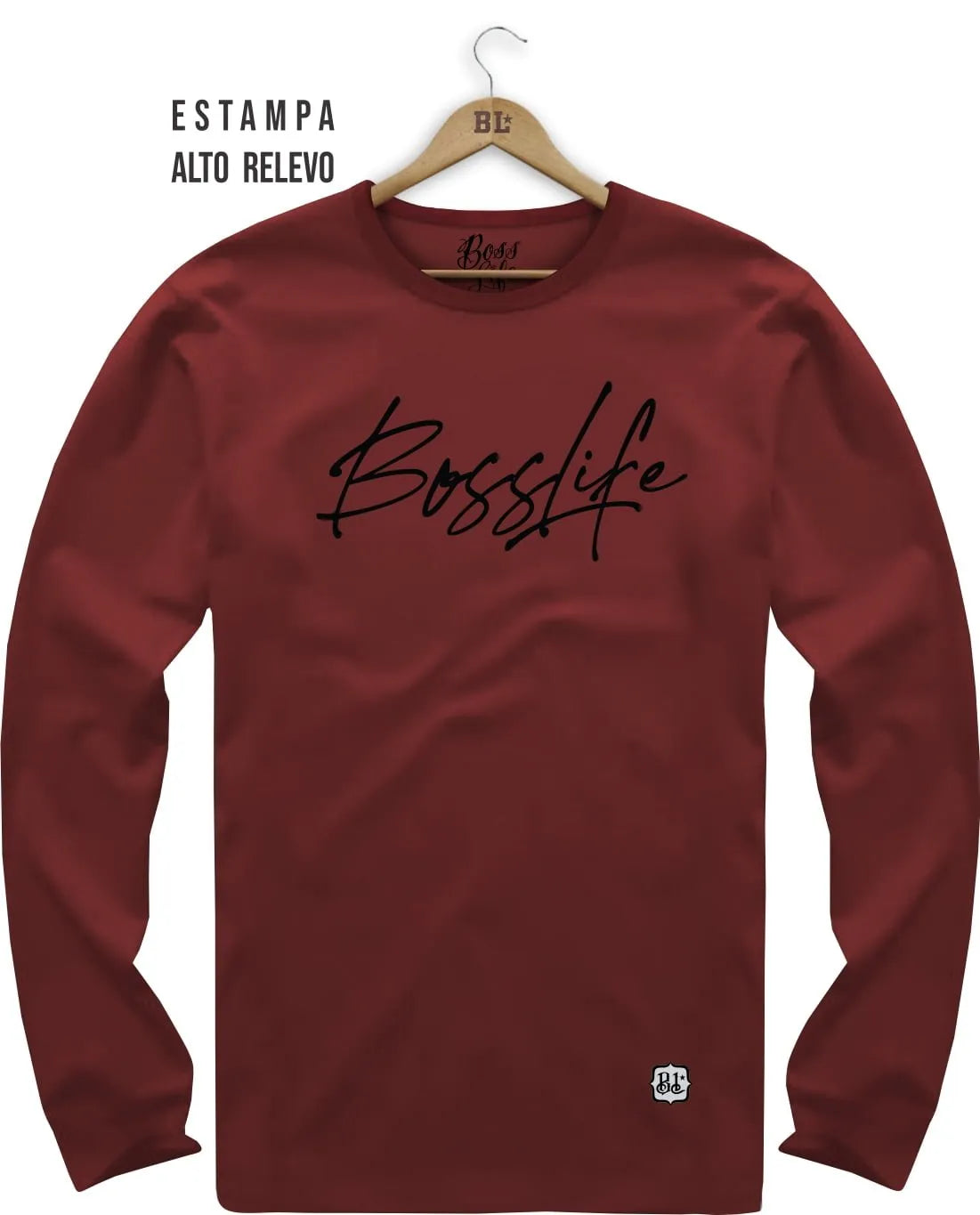 Camiseta Manga Longa Lettering 2