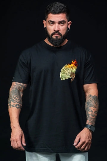 Camiseta Dollar Fire Bl Small