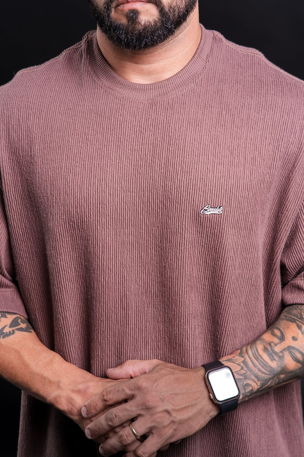 Camiseta Oversized Boss Life Texture - Edição Limitada -
