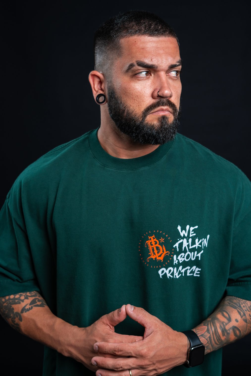 Camiseta Oversized Boss Life Basket Angel Frente e Costas