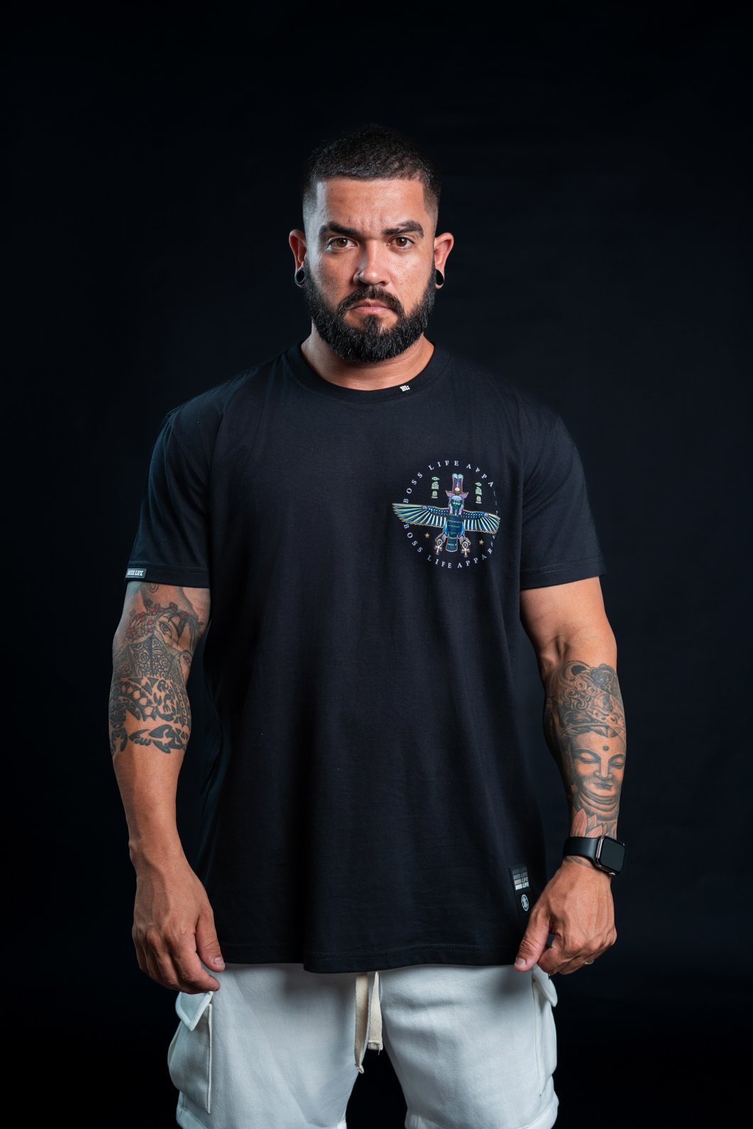 Camiseta Bl Dark Shine Tribunal de Osíris