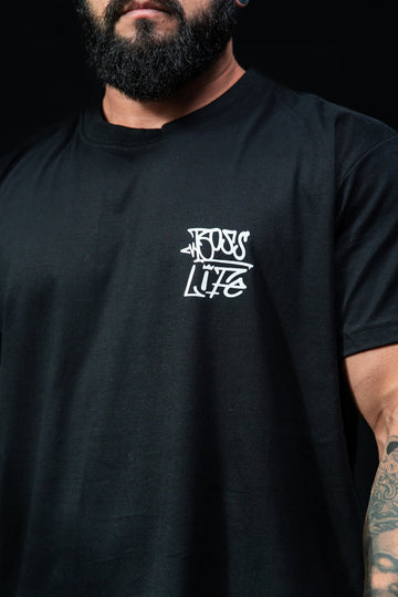 Camiseta Basic Lettering Graffiti