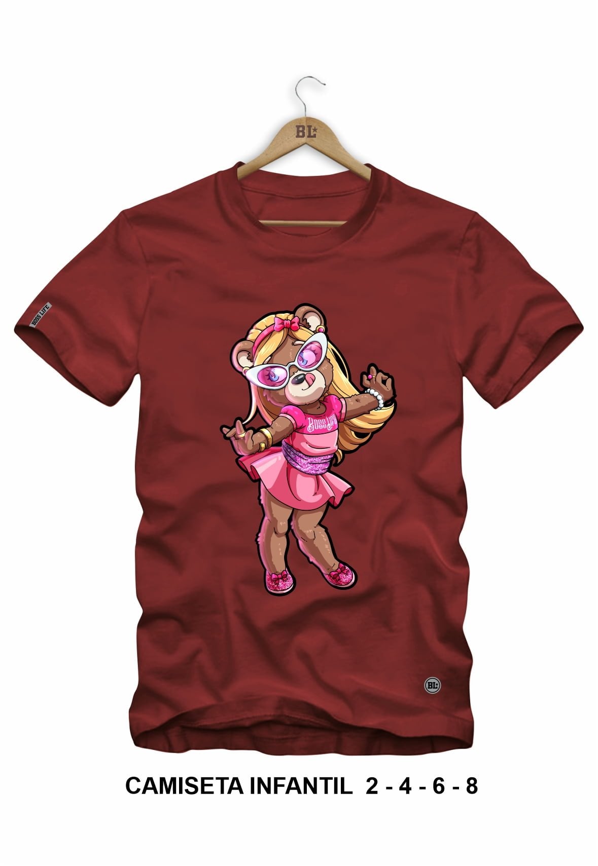 Camiseta Infantil Bear Doll